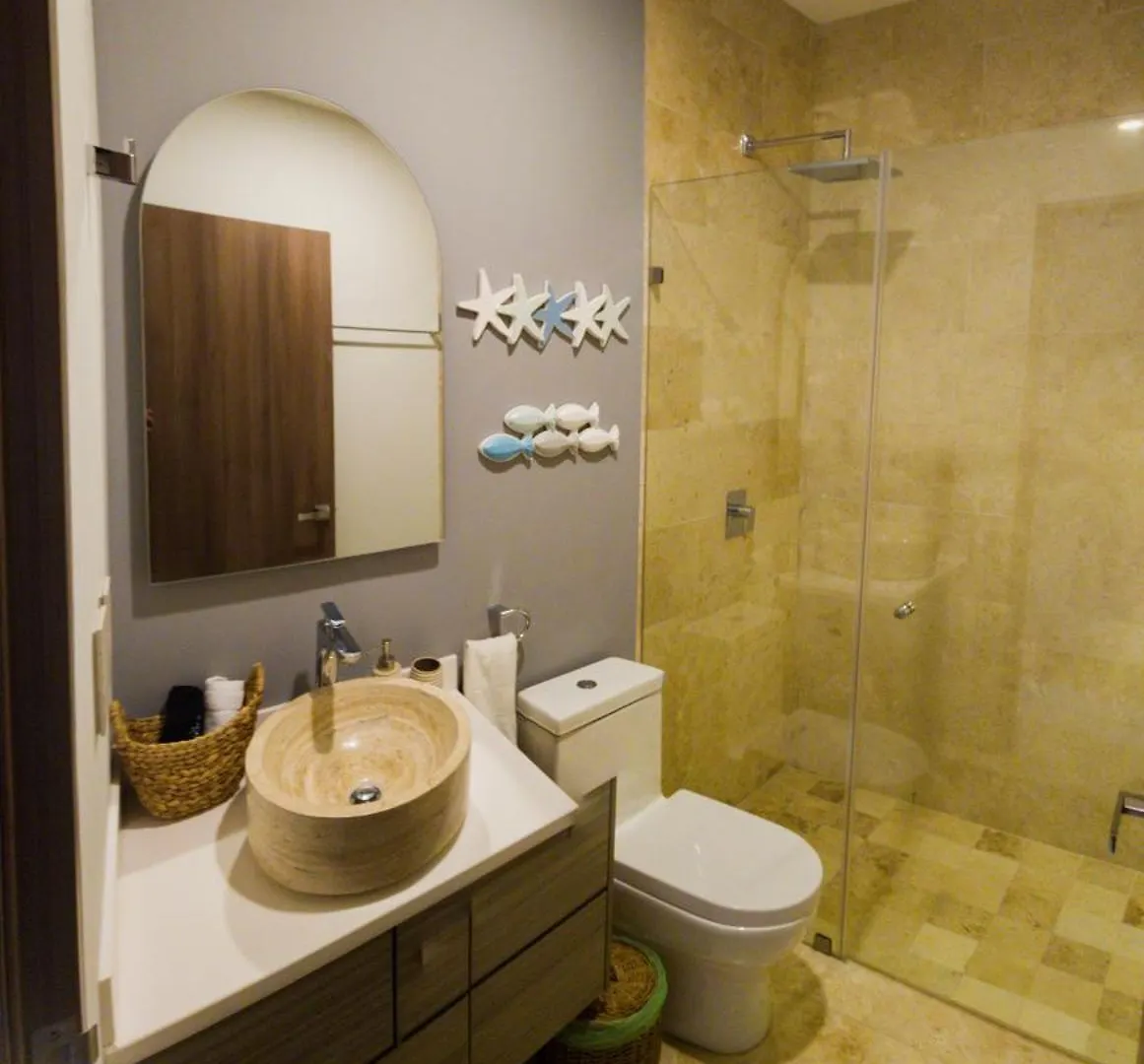 Seascape Apartment Near The Beach With A Sea-View Rooftop And Infinity Pool Tulum Mexico
